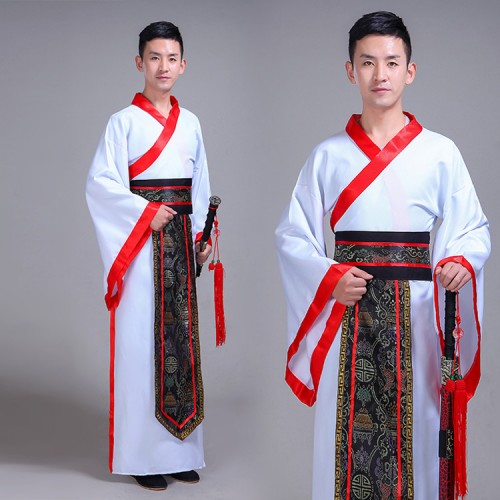 Chinese Ancient traditional costumes men's drama cosplay Hanfu film and television annual stage performance performance clothing